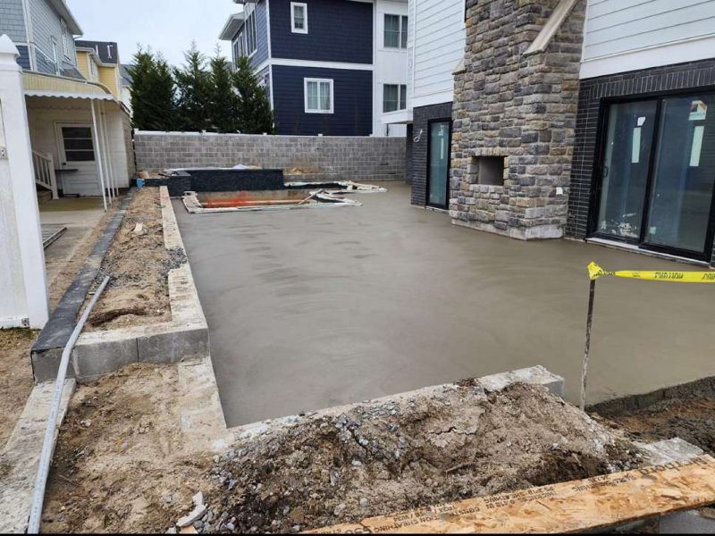 Concrete Contracting project in Fleming Island