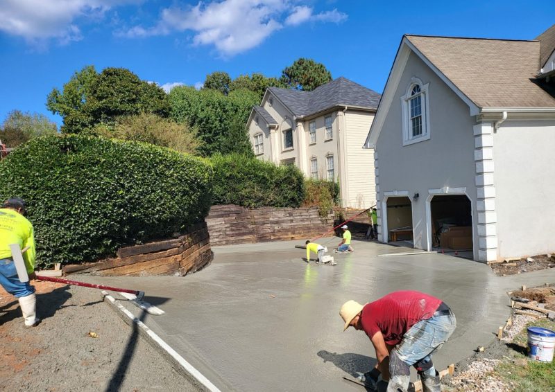 Concrete Contracting project in Fleming Island